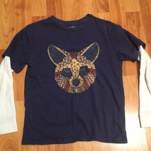 Gap Boys Navy Long-sleeved T-shirt size M (8)